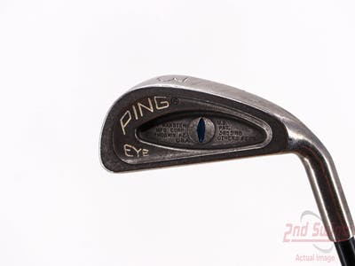Ping Eye Single Iron 3 Iron Stock Graphite Shaft Graphite Regular Right Handed Blue Dot 38.5in