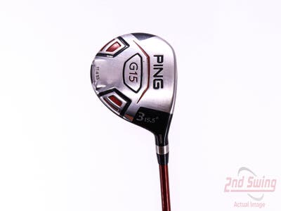 Ping G15 Fairway Wood 3 Wood 3W 15.5° Ping TFC 149F Graphite Stiff Right Handed 41.5in