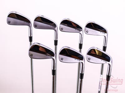 TaylorMade 2023 P7MB Iron Set 4-PW Dynamic Gold Tour Issue S400 Steel Stiff Right Handed 38.0in