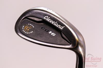Cleveland CG16 Black Pearl Wedge Lob LW 58° 12 Deg Bounce Cleveland Traction Wedge Steel Wedge Flex Right Handed 35.25in