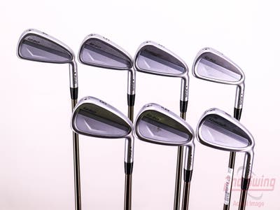 Ping i230 Iron Set 4-PW UST Mamiya Recoil ES 460 Graphite Stiff Right Handed Black Dot 38.5in