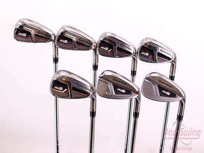 TaylorMade M6 Iron Set 6-PW AW SW FST KBS MAX 85 Steel Stiff Right Handed 38.0in