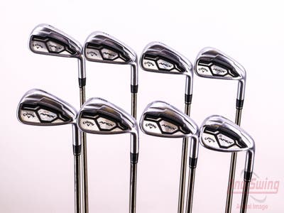 Callaway Apex CF16 Iron Set 4-PW AW UST Mamiya Recoil 780 ES Graphite Regular Right Handed 38.75in