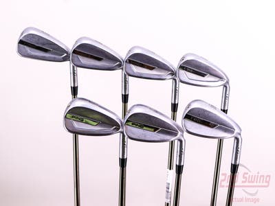 Ping G700 Iron Set 5-PW GW UST Mamiya Recoil 95 F3 Graphite Regular Right Handed Green Dot 38.25in