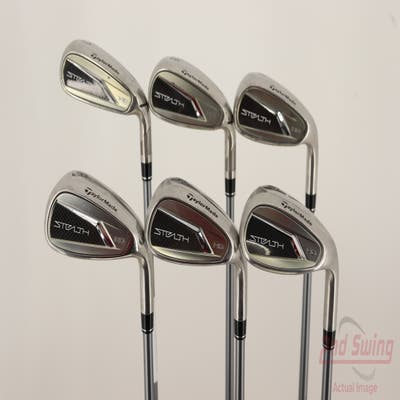 TaylorMade Stealth HD Iron Set 7-PW AW SW Fujikura Speeder NX 50 Graphite Regular Right Handed 36.75in