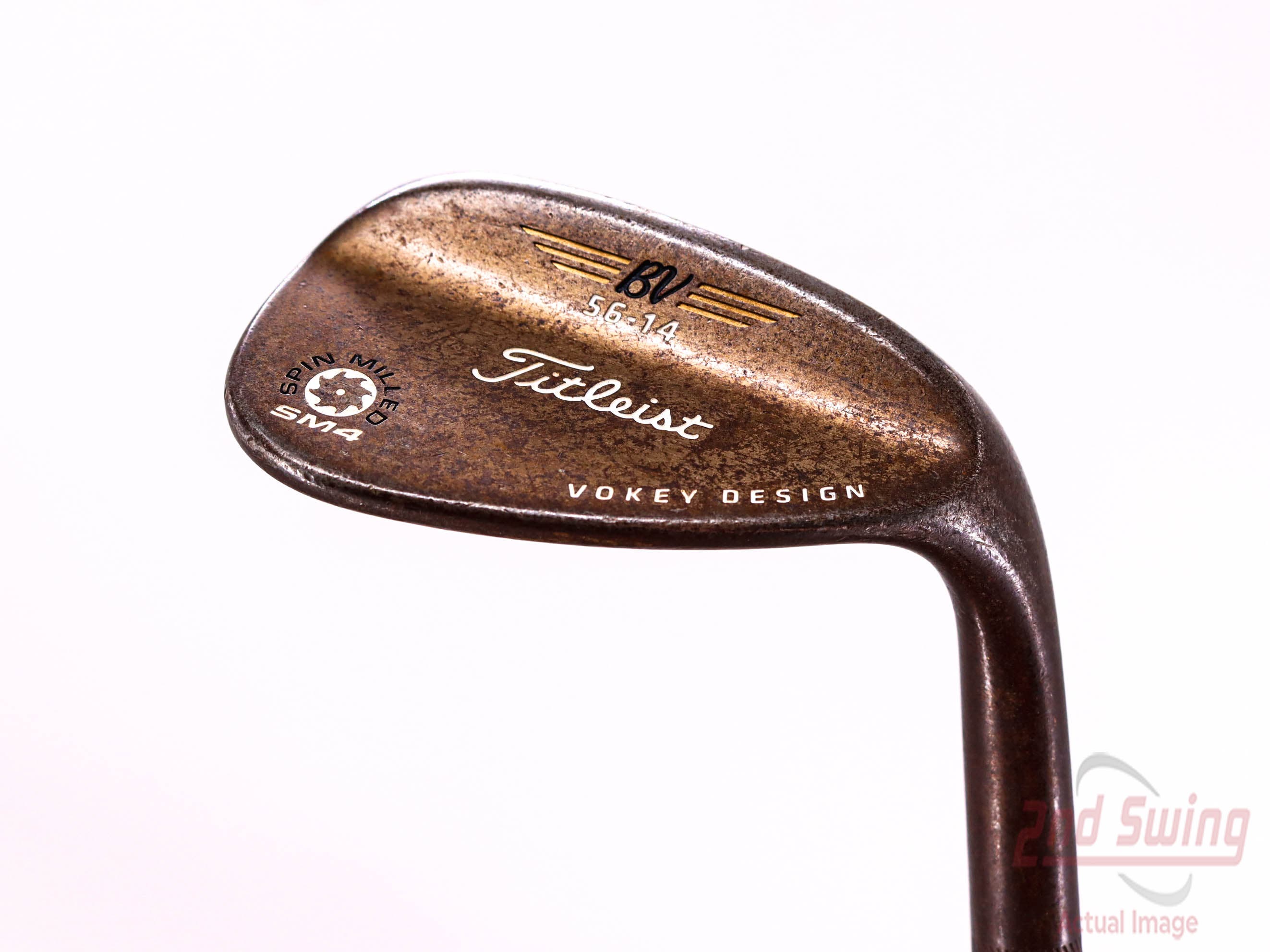 Titleist Vokey Spin Milled SM4 Oil Can Wedge (D-62331804270) 2nd Swing Golf