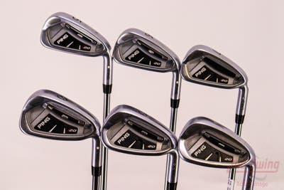 Ping I20 Iron Set 5-PW Ping CFS Steel Regular Right Handed White Dot 37.75in