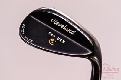 Cleveland 588 RTX Black Pearl Wedge Lob LW 58° 12 Deg Bounce True Temper Dynamic Gold Steel Wedge Flex Right Handed 35.25in