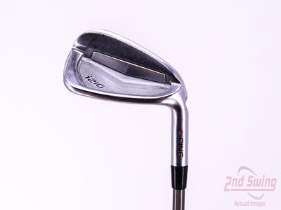 Ping i210 Single Iron 9 Iron Aerotech SteelFiber i95 Graphite Stiff Right Handed Red dot 36.0in