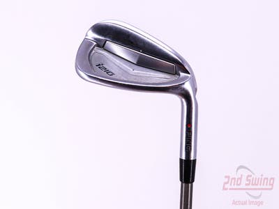 Ping i210 Single Iron Pitching Wedge PW Aerotech SteelFiber i95 Graphite Stiff Right Handed Red dot 35.75in