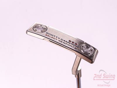 Mint Titleist Scotty Cameron 2018 Select Newport 2 Putter Steel Right Handed 34.0in
