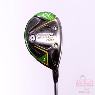 Callaway EPIC Flash Fairway Wood 3 Wood 3W 15° Project X Even Flow Green 55 Graphite Regular Right Handed 43.25in