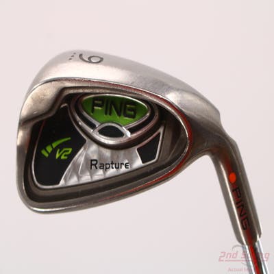 Ping Rapture V2 Single Iron 9 Iron Ping AWT Steel Regular Right Handed Orange Dot 36.5in