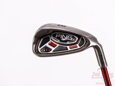 Ping G15 Single Iron 8 Iron Ping TFC 149I Graphite Regular Right Handed Green Dot 36.75in