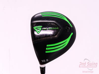 Vertical Groove Golf The Groove Driver 10.5° Mitsubishi Rayon Javln FX Y50 Graphite Regular Left Handed 45.75in