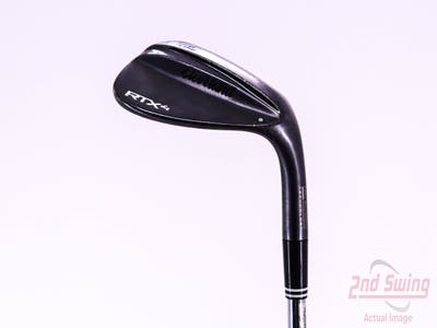 Cleveland RTX 4 Black Satin Wedge Lob LW 58° 6 Deg Bounce Dynamic Gold Tour Issue S400 Steel Stiff Right Handed 35.25in