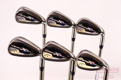 Callaway XR Iron Set 5-PW UST Mamiya Recoil 460 F4 Graphite Stiff Right Handed 38.25in
