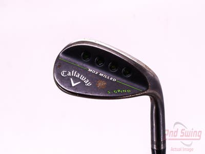 Callaway MD3 Milled Black S-Grind Wedge Lob LW 60° 9 Deg Bounce Dynamic Gold Tour Issue S200 Steel Wedge Flex Right Handed 35.0in