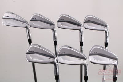 Ping i59 Iron Set 4-PW AWT 2.0 Steel Stiff Right Handed Black Dot 38.0in