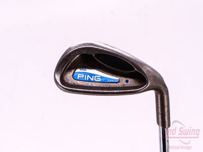 Ping G2 Single Iron Pitching Wedge PW Stock Steel Shaft Steel Stiff Right Handed Blue Dot 35.5in