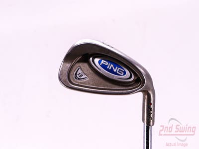 Ping i5 Single Iron 8 Iron Stock Steel Shaft Steel Regular Right Handed Red dot 36.25in