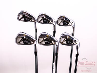 Callaway Apex 21 Iron Set 6-PW AW UST Mamiya Recoil 65 Dart Graphite Regular Right Handed 37.5in