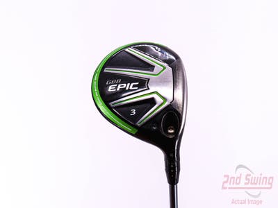 Callaway GBB Epic Fairway Wood 3 Wood 3W 15° Project X HZRDUS T800 5.5 Green 65 Graphite Regular Right Handed 43.0in