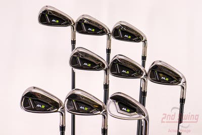 TaylorMade 2019 M2 Iron Set 4-PW AW SW TM M2 Reax Graphite Regular Right Handed 38.25in