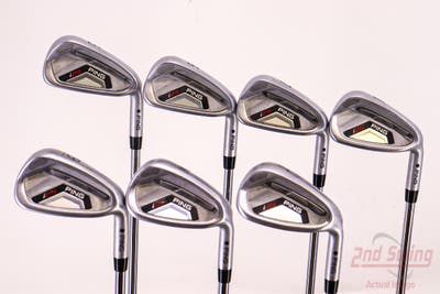 Ping I25 Iron Set 5-PW GW Ping CFS Steel Stiff Right Handed Black Dot 38.25in