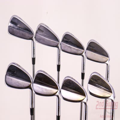 Ping i500 Iron Set 4-PW AW True Temper Dynamic Gold S300 Steel Stiff Right Handed Blue Dot 38.0in
