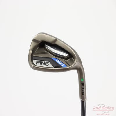 Ping G30 Single Iron 9 Iron Ping TFC 80i Graphite Senior Right Handed Green Dot 35.75in