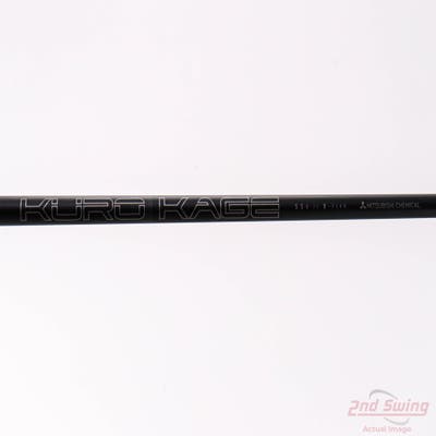 Used W/ Titleist Adapter Mitsubishi Rayon Kuro Kage Black TiNi 55g Fairway Shaft Regular 41.5in