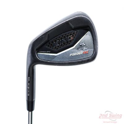 Cobra KING Black Forged Tec Single Iron 8 Iron Project X 6.5 Steel X-Stiff Left Handed 36.5in