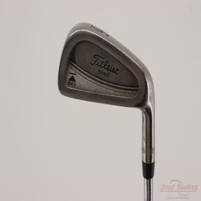 Titleist DCI 990 Single Iron 6 Iron Stock Steel Shaft Steel Stiff Right Handed 38.0in
