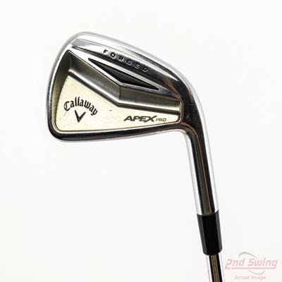 Callaway Apex Pro Single Iron 6 Iron Stock Steel Shaft Steel Stiff Right Handed 37.5in