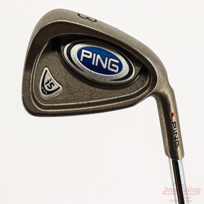 Ping i5 Single Iron 3 Iron Stock Steel Shaft Steel Regular Right Handed Red dot 39.0in