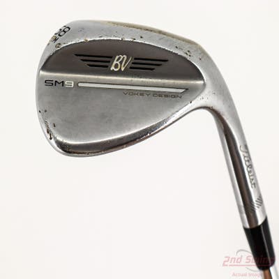 Titleist Vokey SM9 Tour Chrome Wedge Lob LW 58° 8 Deg Bounce M Grind Titleist Vokey BV Steel Wedge Flex Right Handed 35.0in