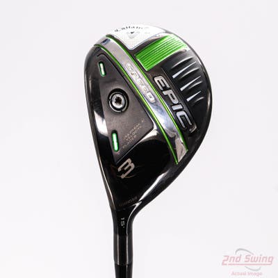 Callaway EPIC Speed Fairway Wood 3 Wood 3W 15° Project X HZRDUS Smoke iM10 60 Graphite Regular Left Handed 43.0in