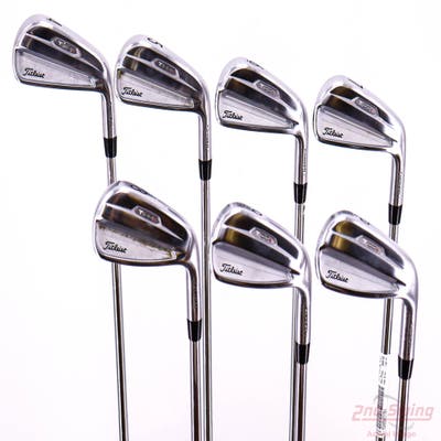 Titleist 2021 T100S Iron Set 4-PW True Temper AMT Tour White Steel Stiff Right Handed +1/4"