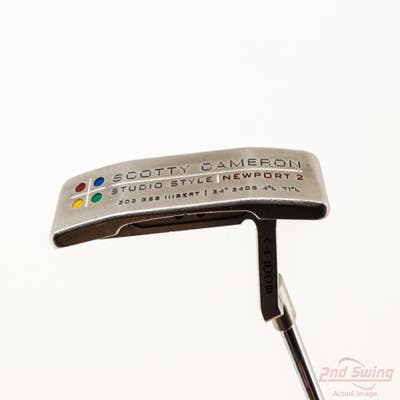 Titleist Scotty Cameron Studio Style Newport 2 Putter Steel Right Handed 34.25in