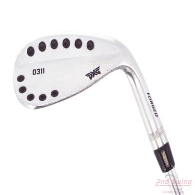 PXG 0311 Chrome Wedge Sand SW 56° 14 Deg Bounce Stock Steel Shaft Steel Wedge Flex Right Handed 35.75in