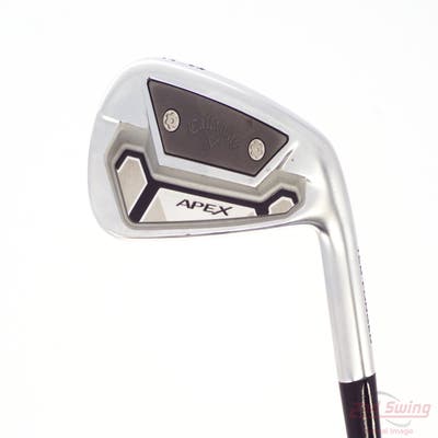 Callaway Apex TCB 21 Single Iron 6 Iron Project X LS 6.0 Steel Senior Right Handed 37.5in