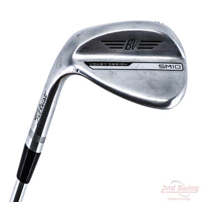 Titleist Vokey SM10 Tour Chrome Wedge Sand SW 56° 10 Deg Bounce S Grind Titleist Vokey BV Steel Wedge Flex Left Handed 35.5in
