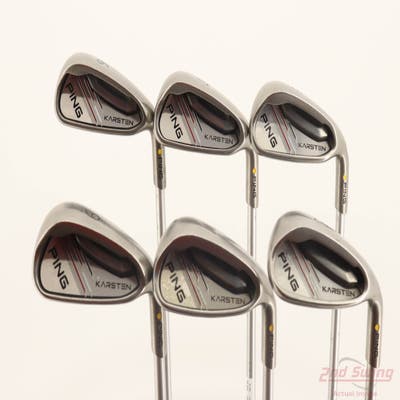 Ping 2014 Karsten Iron Set 6-PW SW Ping KS 401 Graphite Regular Right Handed Yellow Dot STD