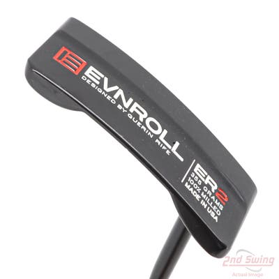 Evnroll ER2 Mid Blade Black Putter Steel Right Handed 33.5in