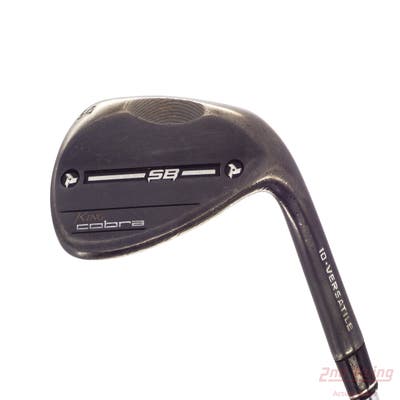 Cobra KING SB Black Wedge Sand SW 54° 10 Deg Bounce Stock Steel Shaft Steel Wedge Flex Right Handed 37.25in