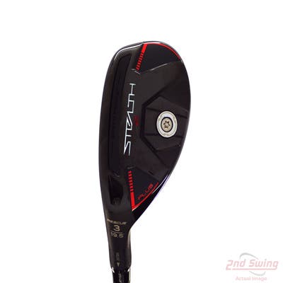 Mint TaylorMade Stealth 2 Plus Rescue Hybrid 3 Hybrid 19.5° Mitsubishi Kai'li Red 85 Graphite Stiff Left Handed 40.25in