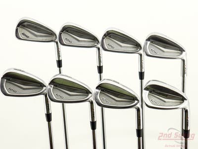 Ping i210 Iron Set 4-PW AW AWT 2.0 Steel Regular Right Handed Orange Dot +1/2"