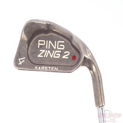 Ping Zing 2 Single Iron 4 Iron Ping JZ Steel Stiff Right Handed Red dot 38.25in