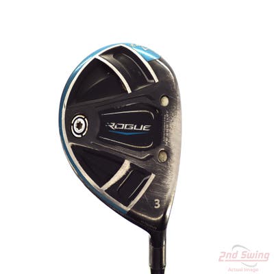 Callaway Rogue Fairway Wood 3 Wood 3W Aldila Quaranta Blue 50 Graphite Senior Right Handed 43.0in